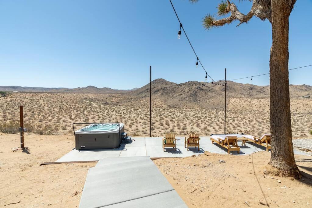 The Invisible Wind Cabin- Joshua Tree Amazing View Yucca Valley Eksteriør bilde