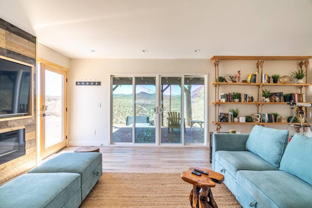 The Invisible Wind Cabin- Joshua Tree Amazing View Yucca Valley Eksteriør bilde