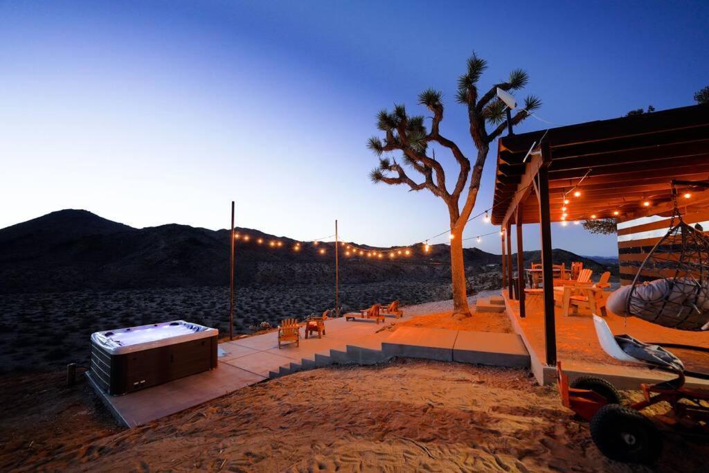 The Invisible Wind Cabin- Joshua Tree Amazing View Yucca Valley Eksteriør bilde