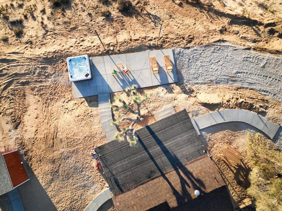 The Invisible Wind Cabin- Joshua Tree Amazing View Yucca Valley Eksteriør bilde