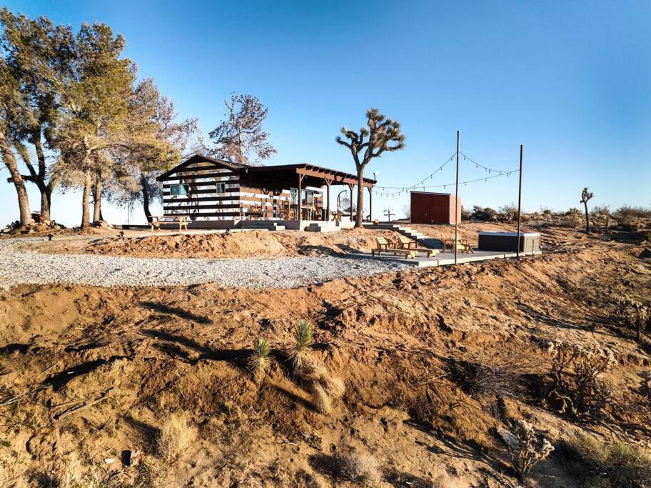 The Invisible Wind Cabin- Joshua Tree Amazing View Yucca Valley Eksteriør bilde